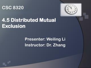 distributed systems and mutual exclusion essay distributed systems and mutual exclusion essay