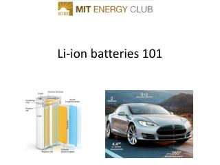 Li-ion batteries 101
