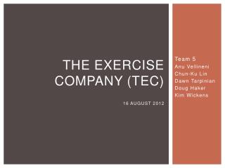 The Exercise Company (TEC)