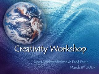 Creativity Workshop