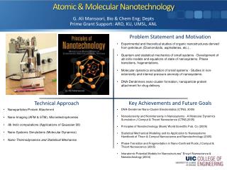 Atomic & Molecular Nanotechnology