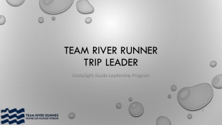 Team River Runner Trip Leader