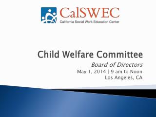 Child Welfare Committee