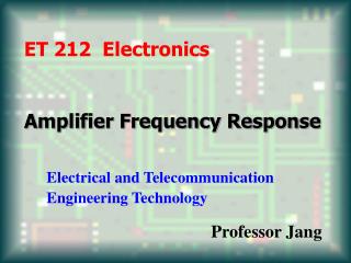 Amplifier Frequency Response