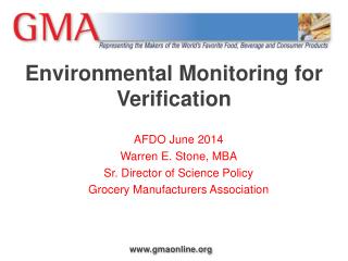 Environmental Monitoring for Verification