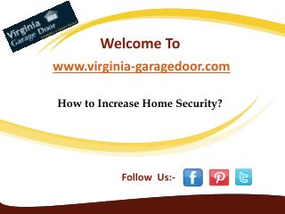 How to Increase Home Security