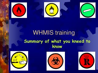 WHMIS training