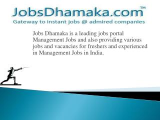 Jobsdhamaka - Join us now for getting your dream fulfill