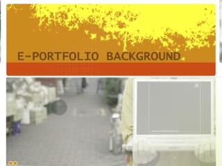 E-Portfolio Background