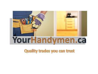 Handyman In Ottawa