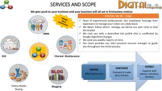 SERVICES AND SCOPE