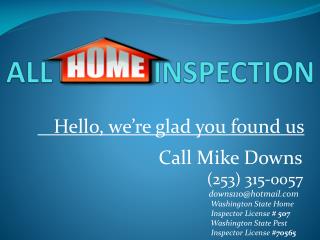ALL HOME INSPECTION