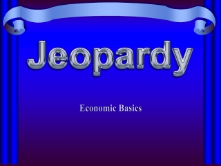 Economic Basics