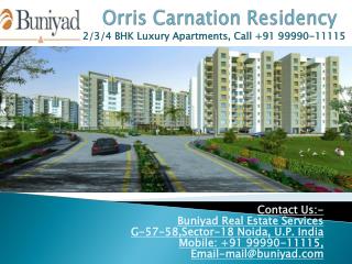 Orris Carnation Residency – Preeminence Apartments in Gurgao