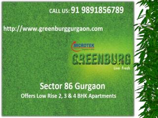 MICROTEK GREENBURG <<Sector 86 >> < 91 9891856789>