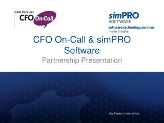 CFO On-Call & simPRO Software