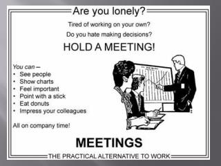Open meetings