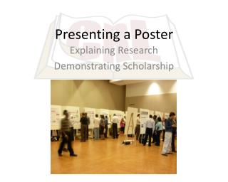 Presenting a Poster