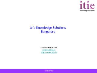 itie Knowledge Solutions Bangalore