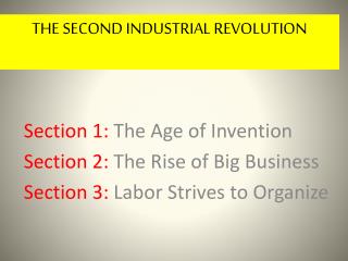 rise of big business and organized rise of big business and organized