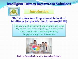 Intelligent Lottery Investment Solutions
