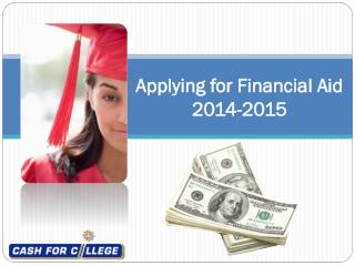 Applying for Financial Aid 2014-2015