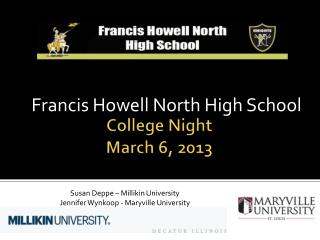 College Night March 6, 2013