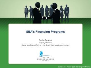 SBA’s Financing Programs