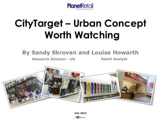 CityTarget – Urban Concept Worth Watching