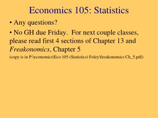 freakonomics chapter 1