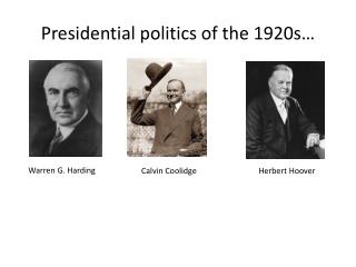 the similarities and differences between warren harding and calvin coolidge the similarities and differences between warren harding and calvin coolidge