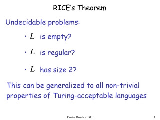 RICE’s Theorem