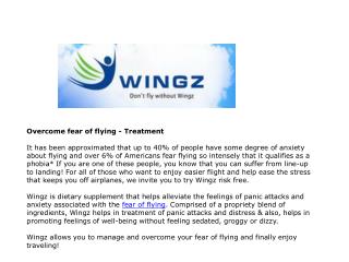 manage and overcome your fear of flying
