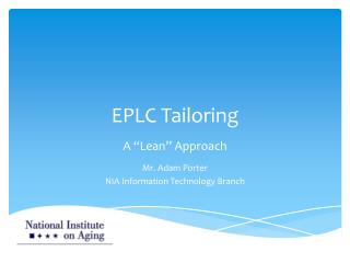 EPLC Tailoring