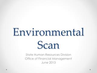 environmental scan presentation ppt powerpoint slideserve