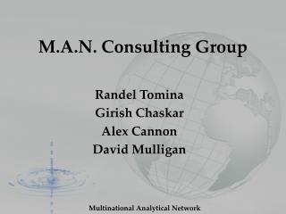 M.A.N. Consulting Group