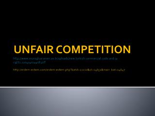 case study unfair competition