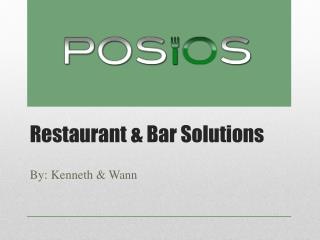 Restaurant & Bar Solutions