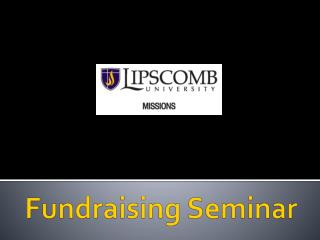 Fundraising Seminar