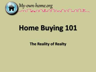 Home Buying 101