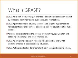 What is GRASP?