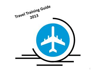 Travel Training Guide 2013