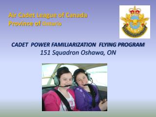 Air Cadet League of Canada Province of Ontario