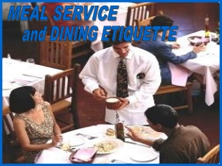 MEAL SERVICE