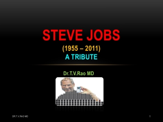 Steve Jobs a Tribute