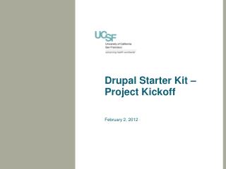 Drupal Starter Kit – Project Kickoff