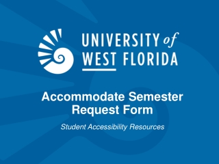 Accommodate Semester Request Form