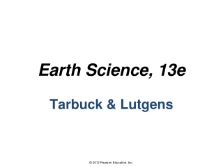 Earth Science, 13e