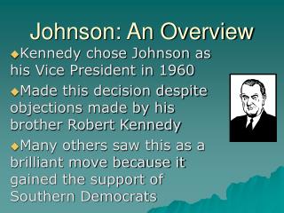 Johnson: An Overview