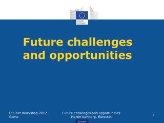 Future challenges and opportunities